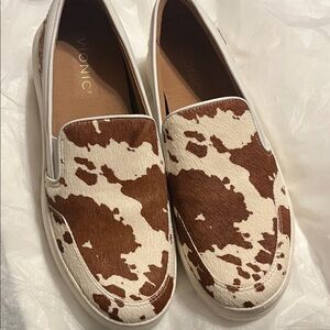 Vionic  platform Cowhide Patterned Slip-On Loafers